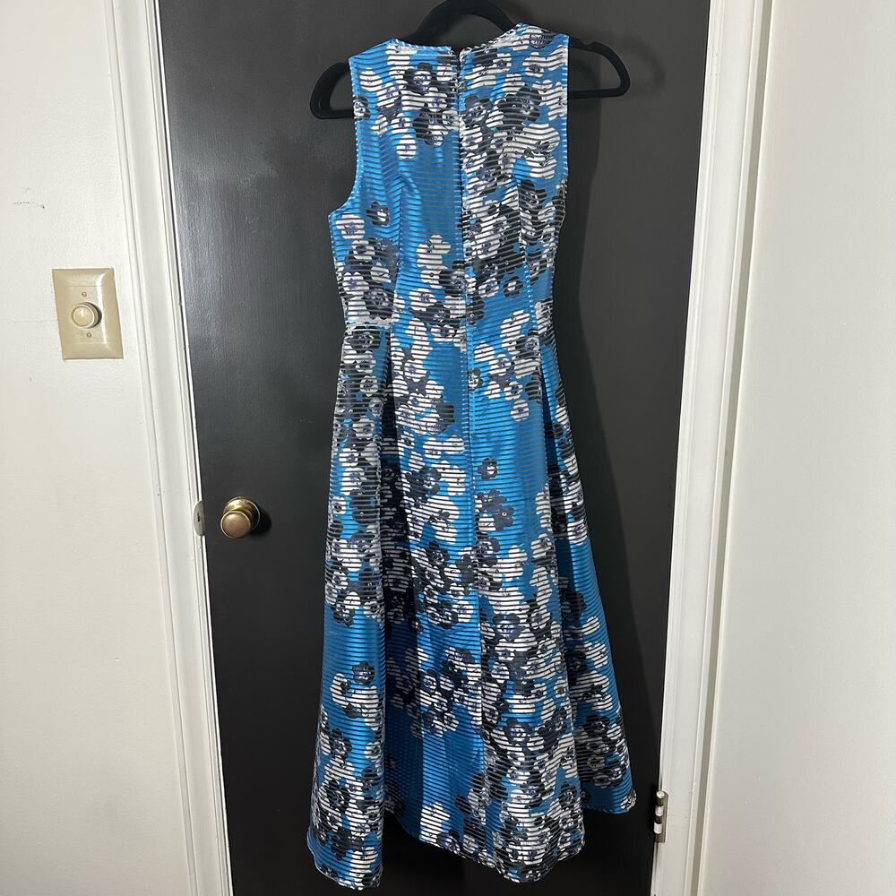 LK Bennett Women's London Dr Occa Digital Floral Print Dress Size 4 - Picture 5 of 8
